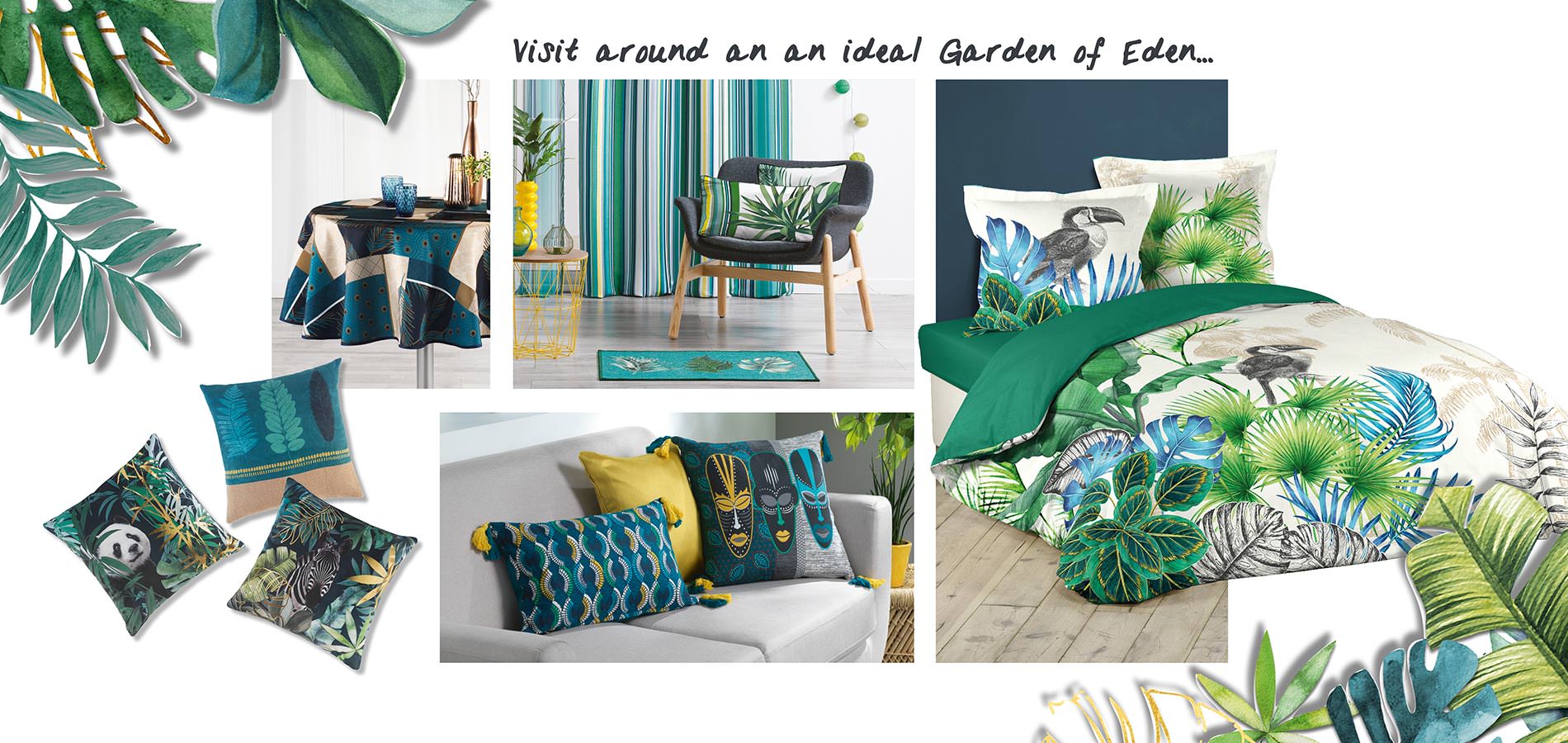 U10 - Douceur d'intérieur - 2019 Trend - Vegetal - garden of eden