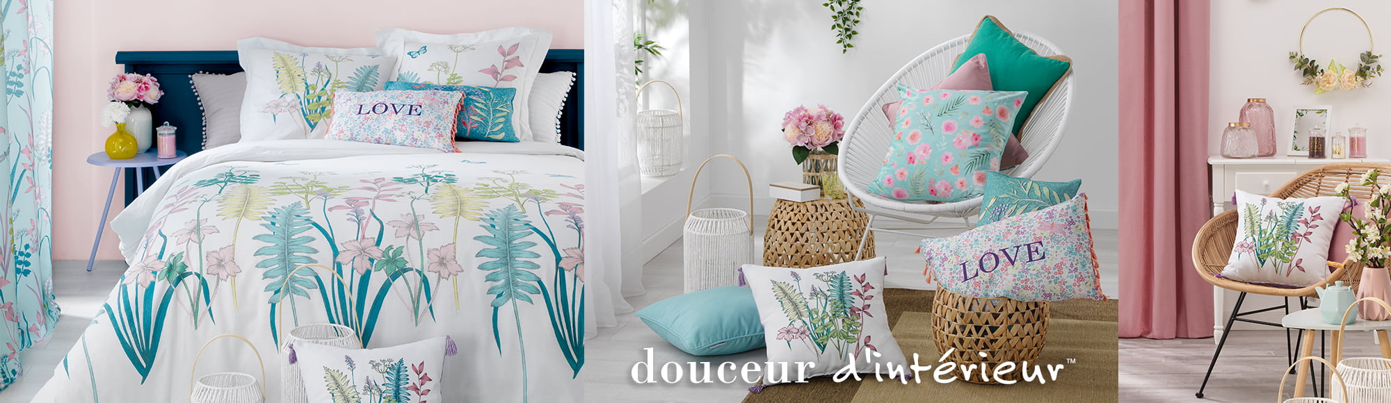 ecoration supplier_EN_douceur d interieur - bed linen soft furnishing decoration - fresh garden collection