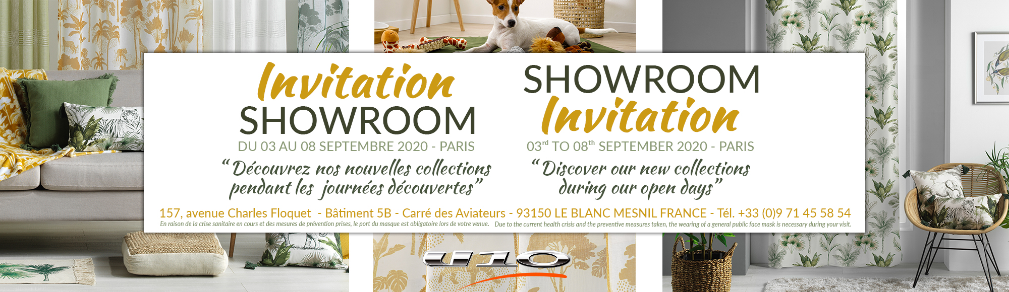 U10 - Fournisseur en decoration d'interieur - invitation showroom paris sept 2020