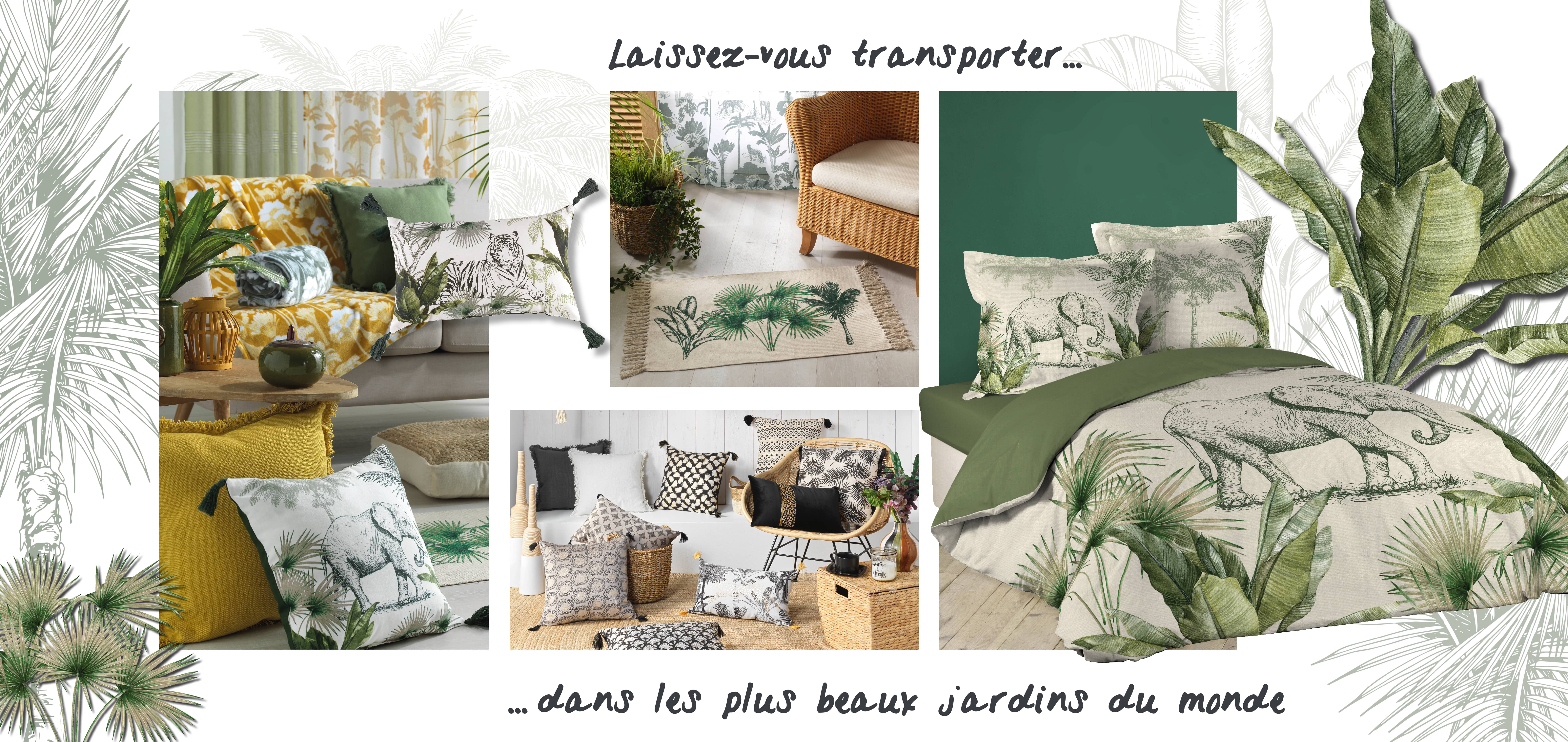 U10 - Fournisseur en décoration d'intérieur - marque douceur d'interieur - ambiance végétale - theme equatoria jungle