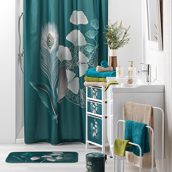 U10 - Fournisseur en décoration d'intérieur - Journée portes ouvertes Janvier 2021 - Douceur d'intérieur - Salle de bain - Ginkoblue