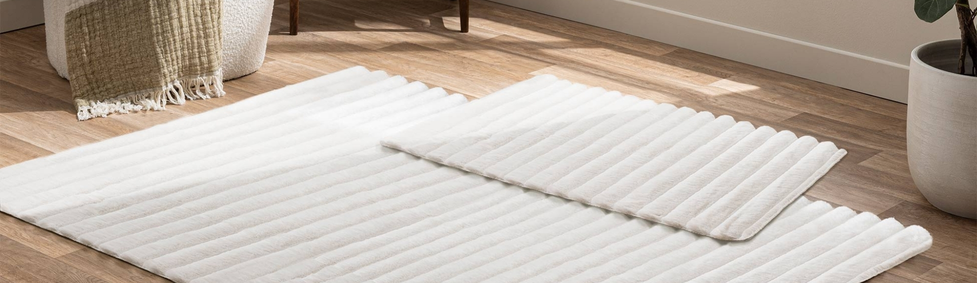 douceur d'intérieur - Boudoir tapis blanc