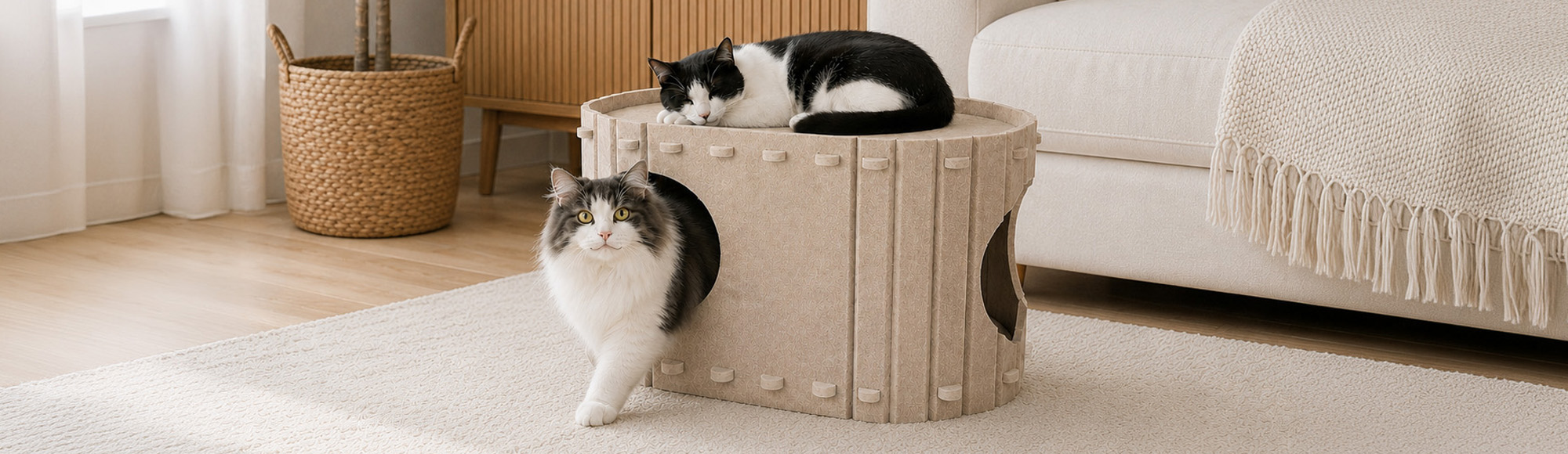 Love Story - Cabane pour chat chat