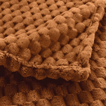 douceur d'intérieur - Mini Frosty plaid camel